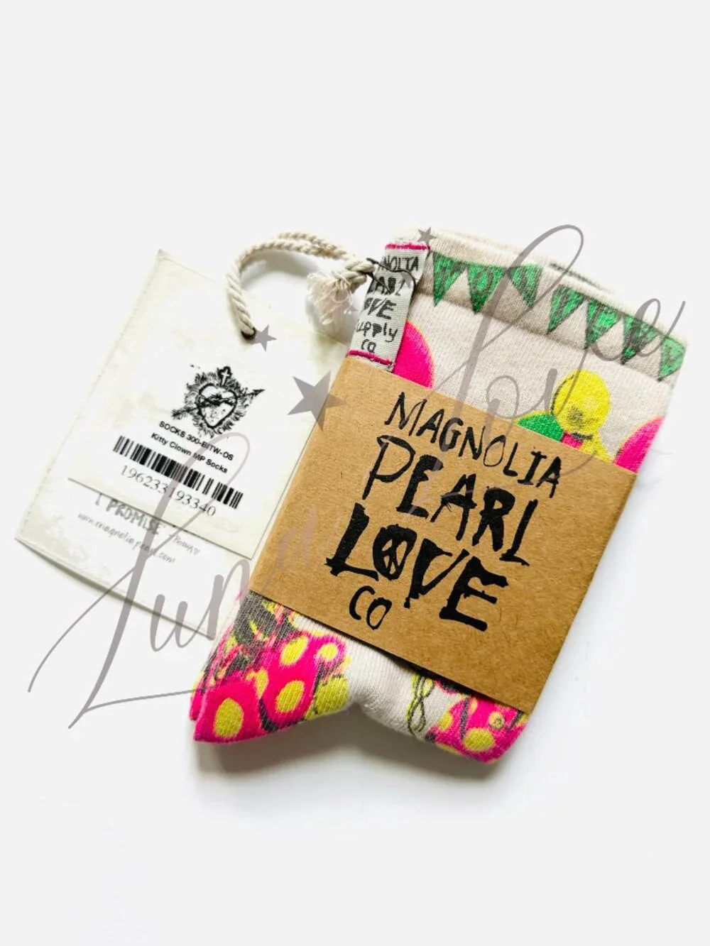 MAGNOLIA PEARl 🌸 Kitty Clown Socks NWT 🔥LIMITED🔥